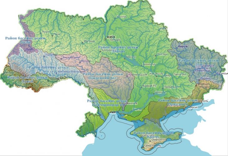скільки морів в Україні