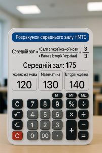 Як розрахувати середній бал НМТ у 2026 році: повний гід з формулами та прикладами