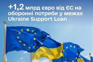Україна отримала ще 1,2 млрд євро від ЄС